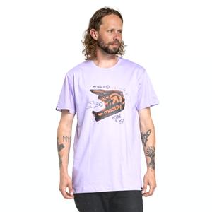 T-paita Meatfly Fullface violetti