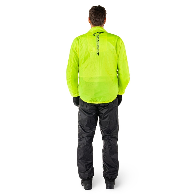 Alpinestars Hurricane Rain 2 fluo-keltainen vedenpitävä takki