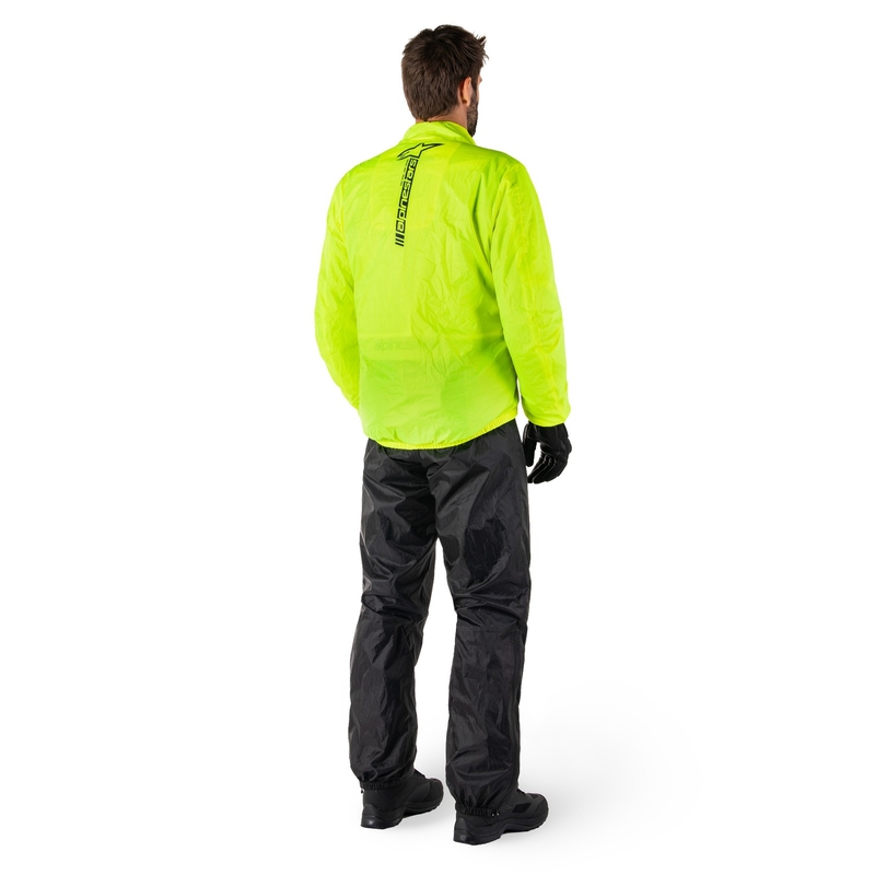 Alpinestars Hurricane Rain 2 fluo-keltainen vedenpitävä takki