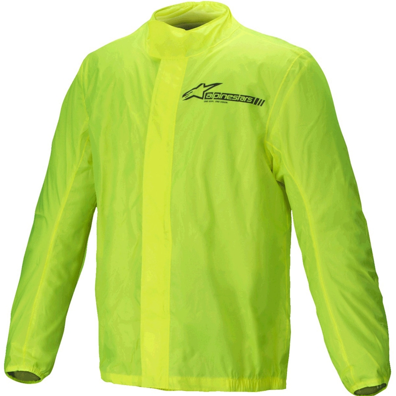 Alpinestars Hurricane Rain 2 fluo-keltainen vedenpitävä takki