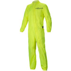 Alpinestars Hurricane Rain 2 fluo-keltainen vedenpitävä puku