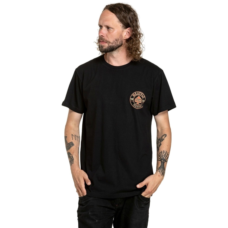 T-paita Meatfly Born To Ride musta