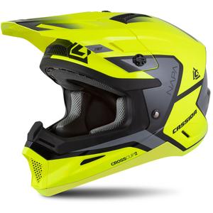 Cassida Cross Cup 2 Napa fluo keltainen-musta-harmaa helmi