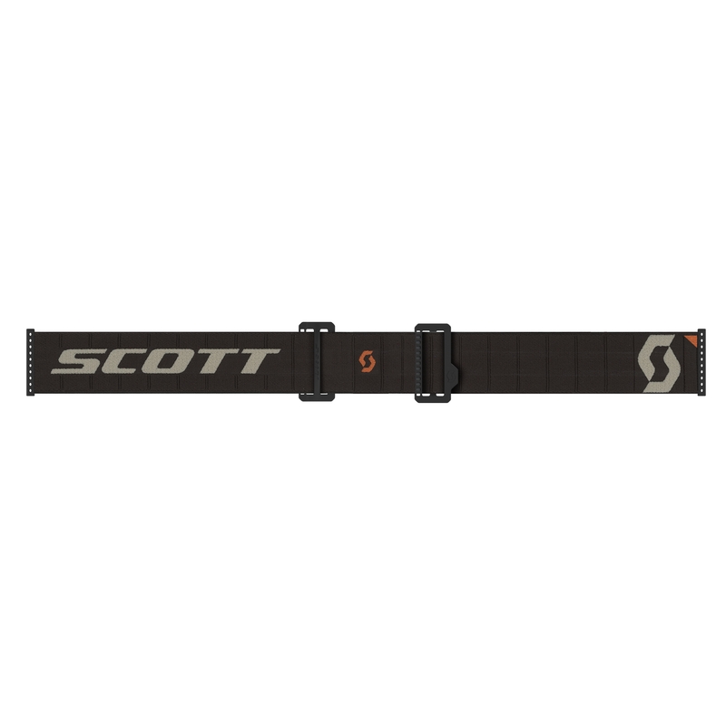 Motocross lasit SCOTT Prospect 2.0 AMP tummanruskea-beige kultaisella pleksillä varustettuna alennusmyynti