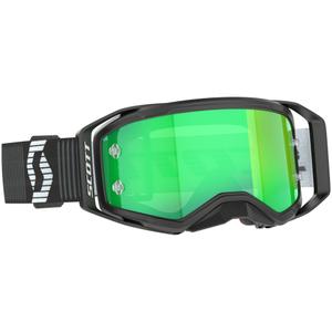 Motocross lasit SCOTT Prospect 2.0 mustavalkoinen ja vihreä peililinssi