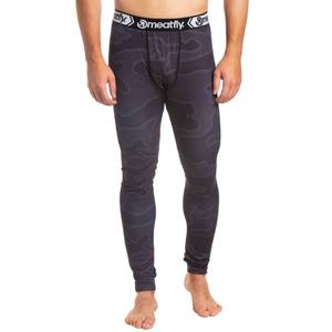 Meatfly Sloan mustanharmaat lämpöalusvaatteet