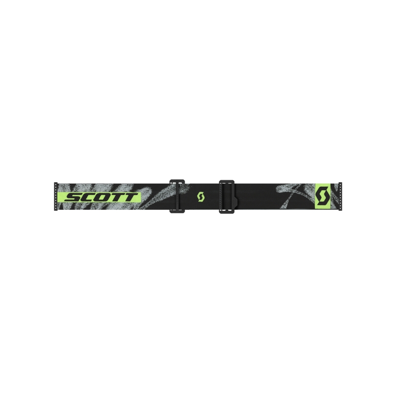 Motocross lasit SCOTT Prospect 2.0 musta-fluo keltainen keltaisella peililinssi linssillä