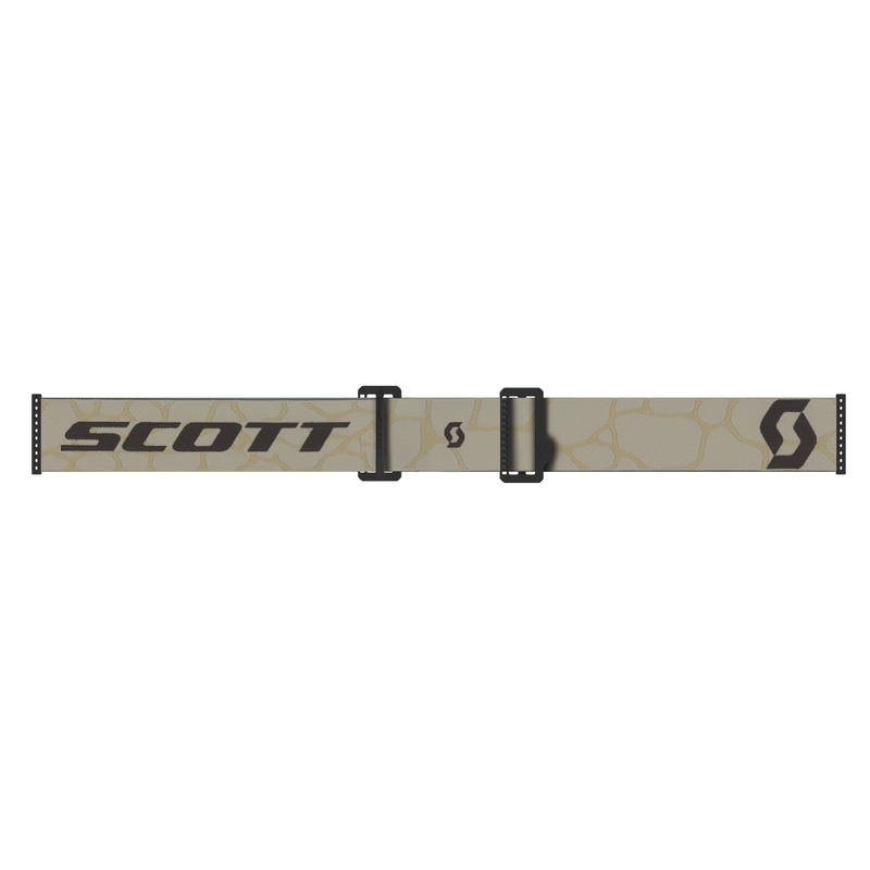 Motocross-lasit SCOTT Prospect 2.0 Enduro LS beige-ruskeat valoherkällä pleksillä.