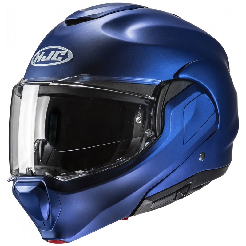 HJC F100 Solid Semi Metallic Blue Taittuva moottoripyöräilykypärä