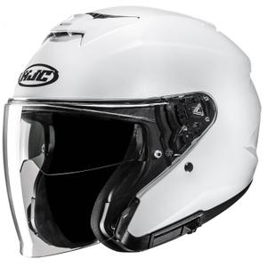HJC i31 Solid Open Moottoripyöräilykypärä Pearl White
