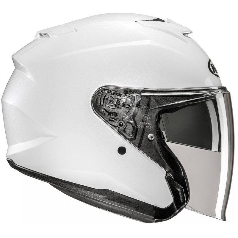 HJC i31 Solid Open Moottoripyöräilykypärä Pearl White