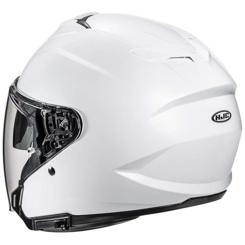 HJC i31 Solid Open Moottoripyöräilykypärä Pearl White