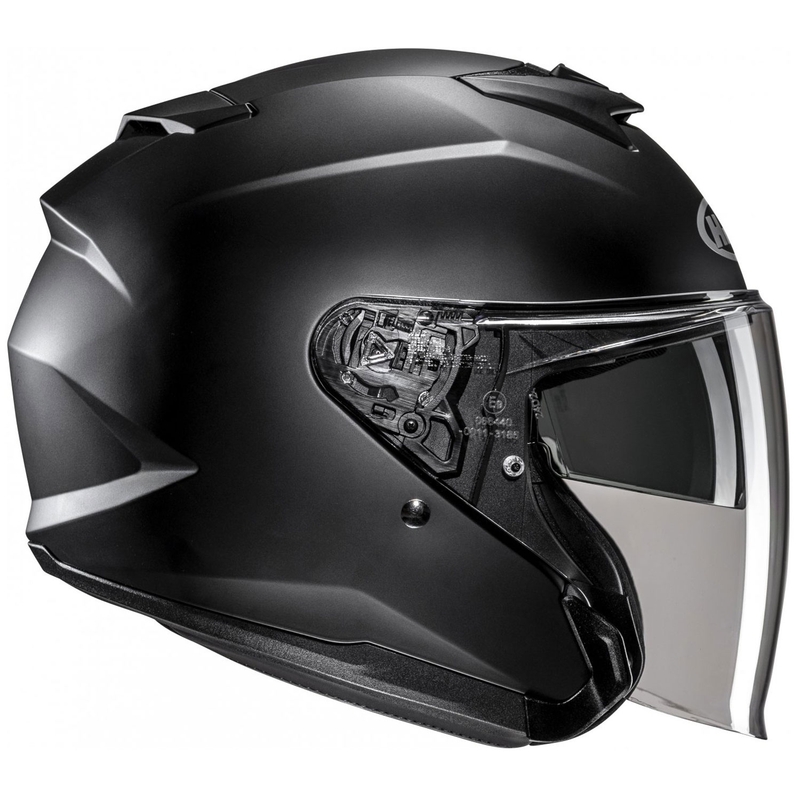HJC i31 Solid Semi Flat Open kypärä Musta