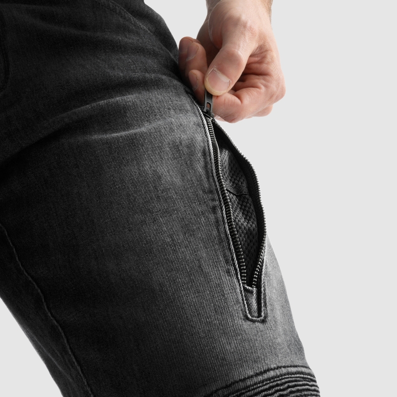 Rebelhorn Vandal Mono Washed Black Moottoripyöräfarkut
