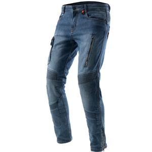 Rebelhorn Vandal Mono Extended Biker Jeans pesty sininen