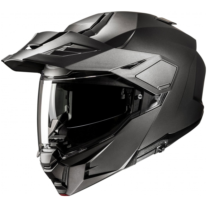 HJC i80 Solid Semi Flat titaani flip-up moottoripyöräilykypärä