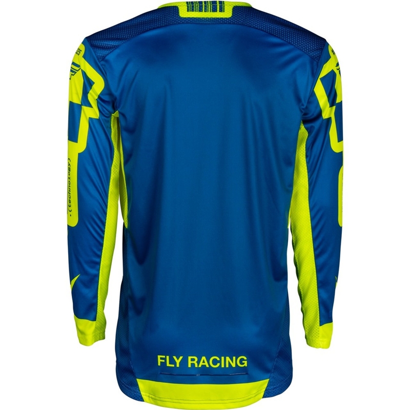 Motocross pelipaita FLY Racing Lite Lancer sininen-fluo keltainen