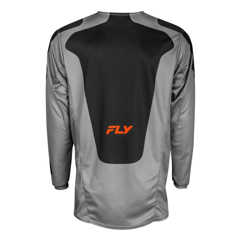 Motocross pelipaita FLY Racing Kinetic Sym harmaa-oranssi-musta