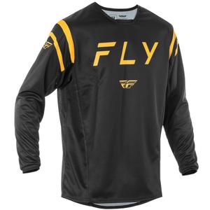 Motocross pelipaita FLY Racing Kinetic Centre musta-kultainen