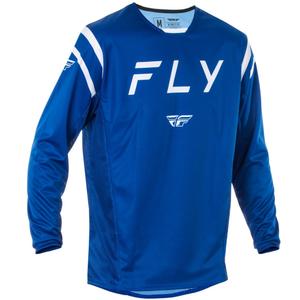 Motocross pelipaita FLY Racing Kinetic Centre sininen ja valkoinen