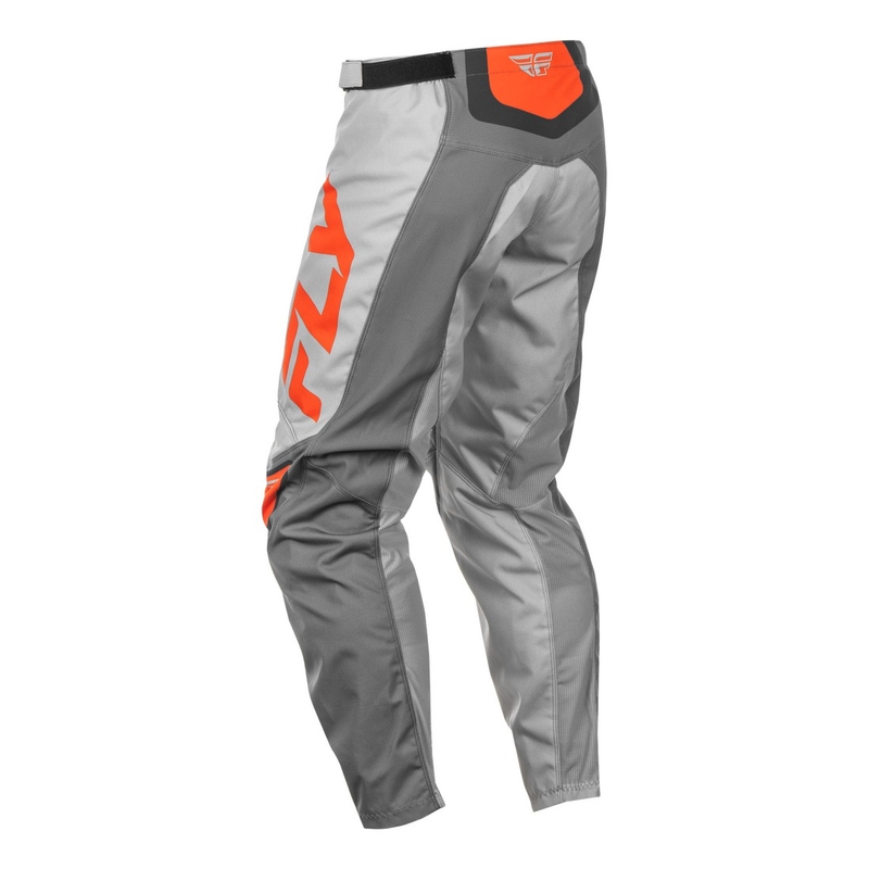 Motocross-housut FLY Racing F-16 harmaa-musta-oranssi