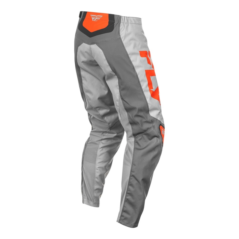 Motocross-housut FLY Racing F-16 harmaa-musta-oranssi