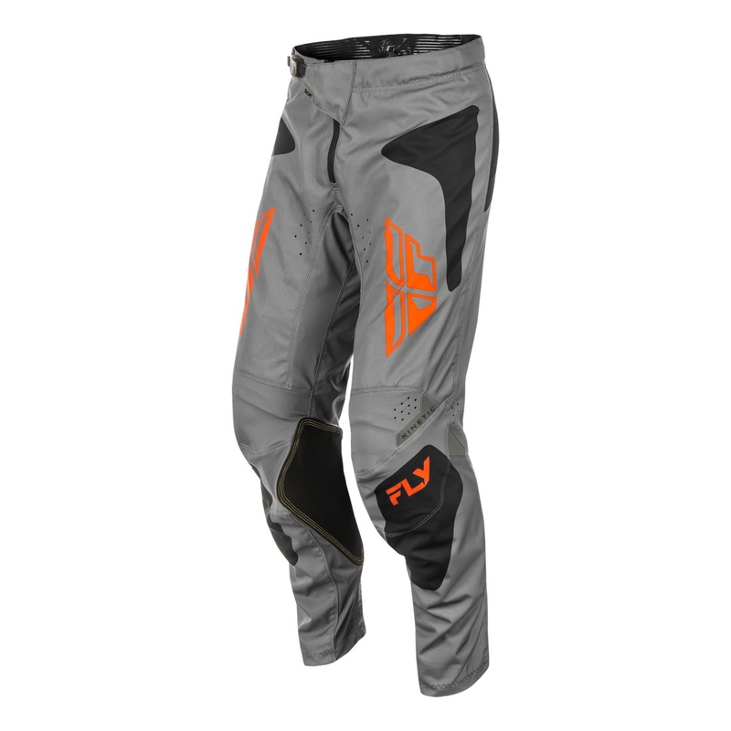 Motocross-housut FLY Racing Kinetic Sym harmaa-oranssi-musta