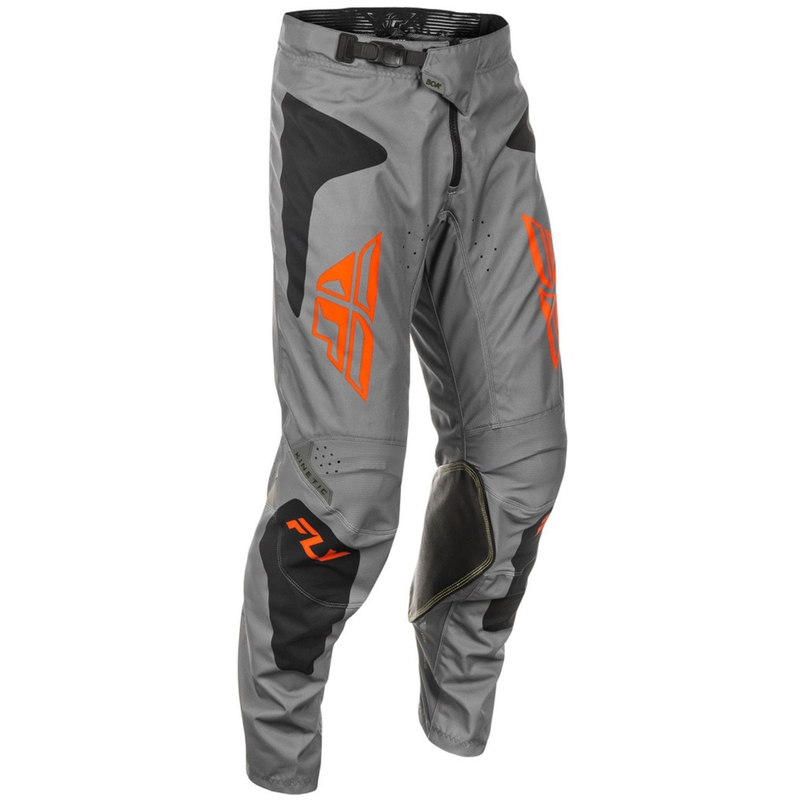 Motocross-housut FLY Racing Kinetic Sym harmaa-oranssi-musta