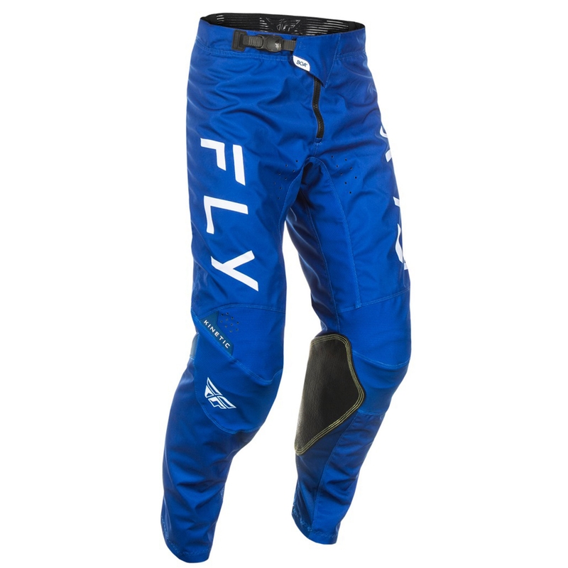 Motocross housut FLY Racing Kinetic Centre sininen ja valkoinen