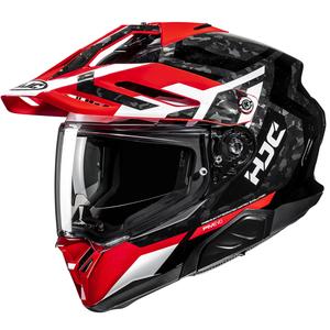Enduro moottoripyöräilykypärä HJC RPHA 60 Dakar MC1 musta-punainen
