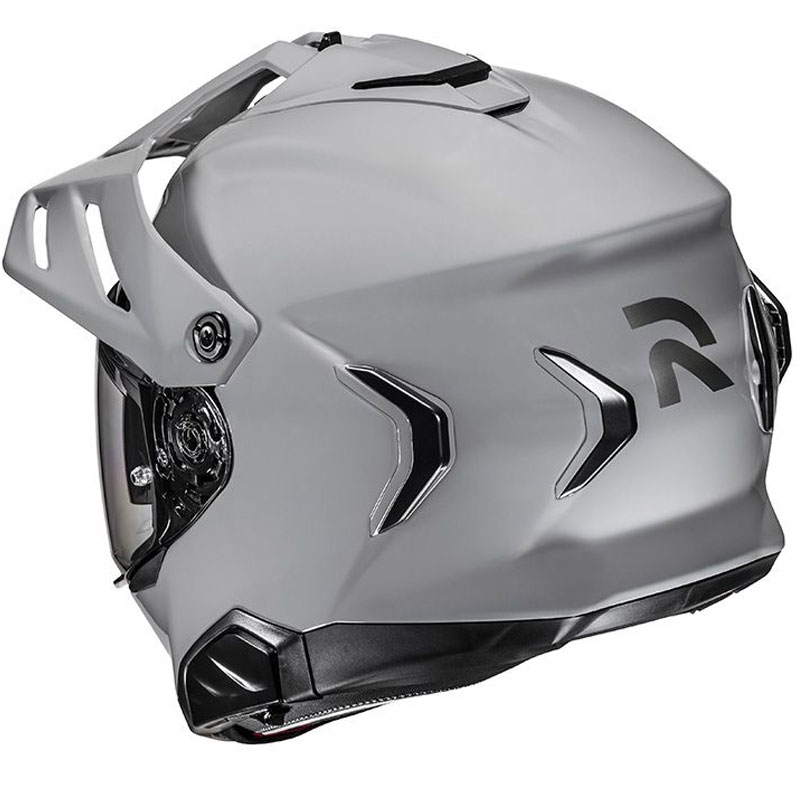 Enduro moottoripyöräilykypärä HJC RPHA 60 Solid harmaa