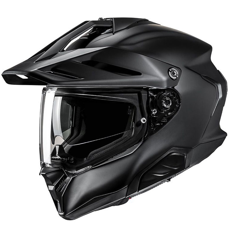 Enduro-moottoripyöräilykypärä HJC RPHA 60 Solid musta mattainen