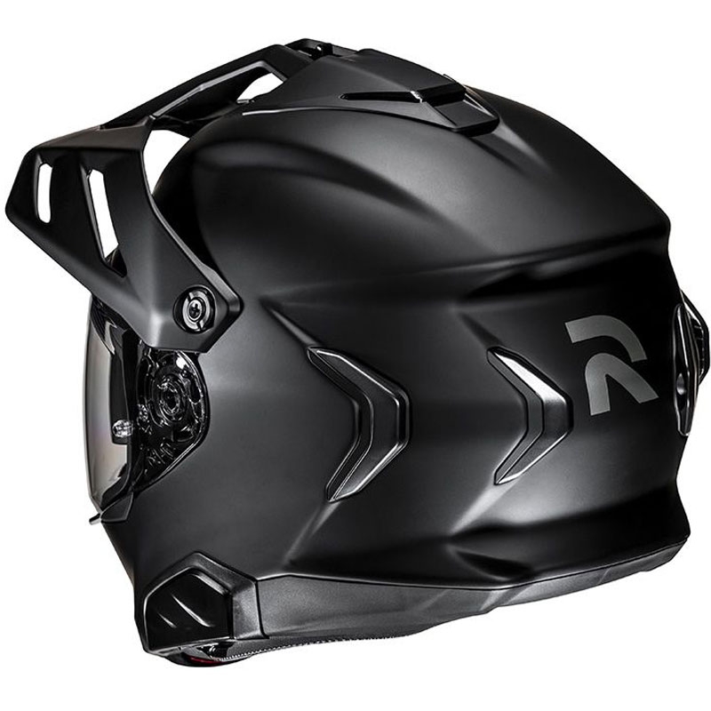 Enduro-moottoripyöräilykypärä HJC RPHA 60 Solid musta mattainen