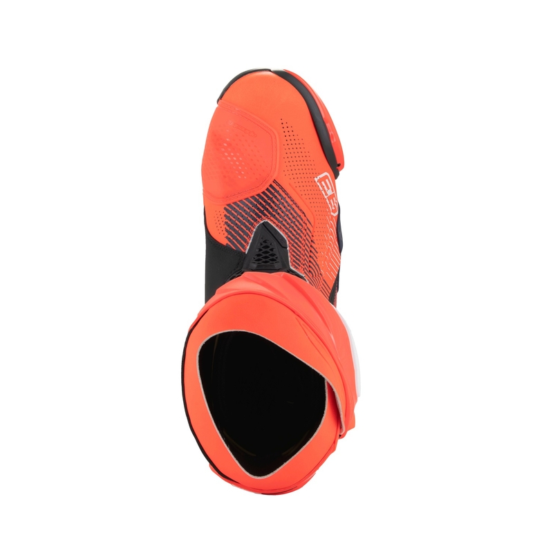 Alpinestars Supertech R Vented rajoitettu painos MM93 Marc Marquez fluo punainen-sininen-musta moottoripyöräsaappaat