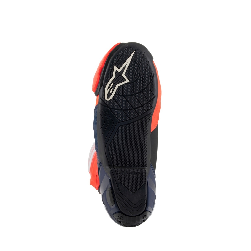 Alpinestars Supertech R Vented rajoitettu painos MM93 Marc Marquez fluo punainen-sininen-musta moottoripyöräsaappaat