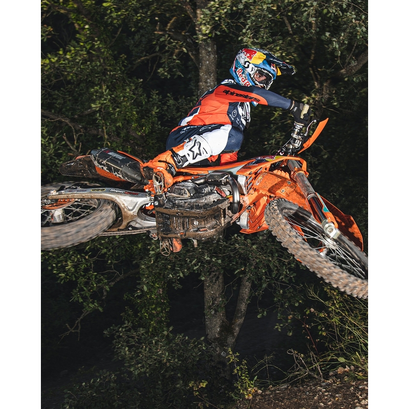 Alpinestars Tech 10 Enduro fluo oranssi-musta-valkoinen moottoripyörä saappaat