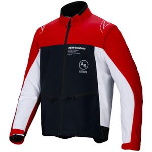 Alpinestars Lite Dura Softshell-takki musta-punainen-valkoinen