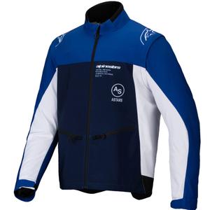 Alpinestars Lite Dura Softshell-takki sininen ja valkoinen