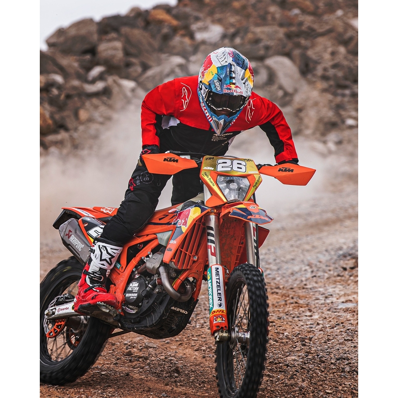 Alpinestars PRO-Dura musta-puna-valkoinen takki