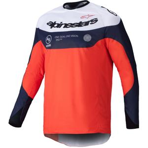 Alpinestars PRO-Dura motocross trikoo sininen-oranssi-valkoinen