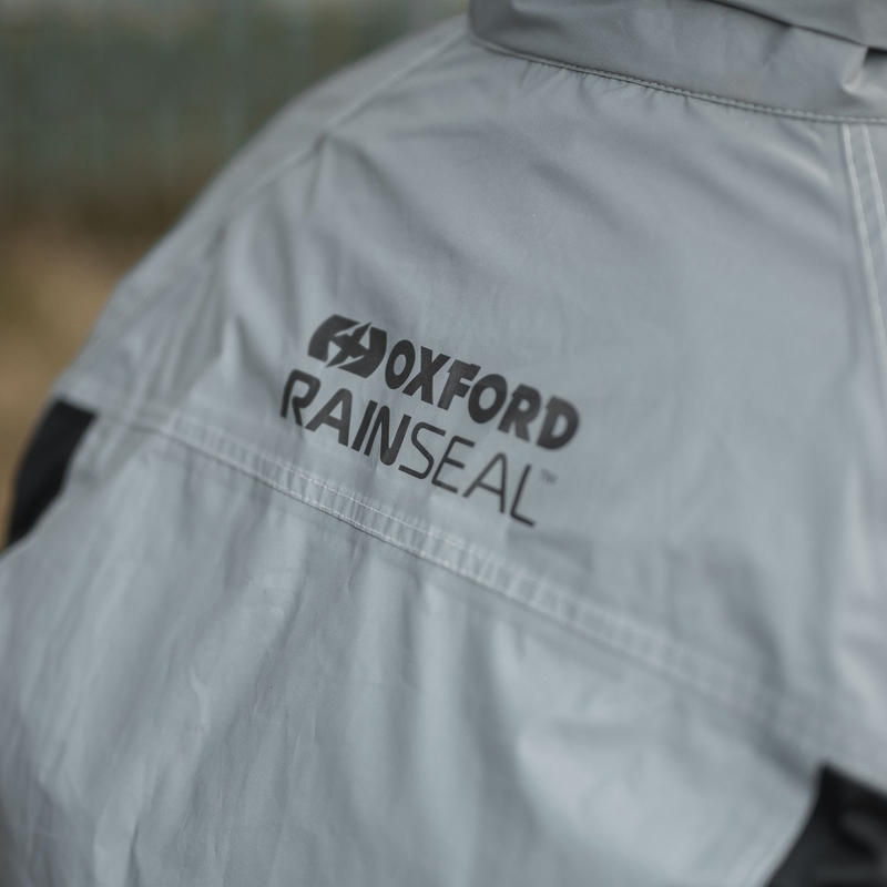 Oxford Rain Seal heijastava harmaa vedenpitävä takki