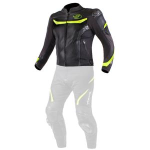 Pánská bunda Tschul 875 černo-fluo žlutá výprodej