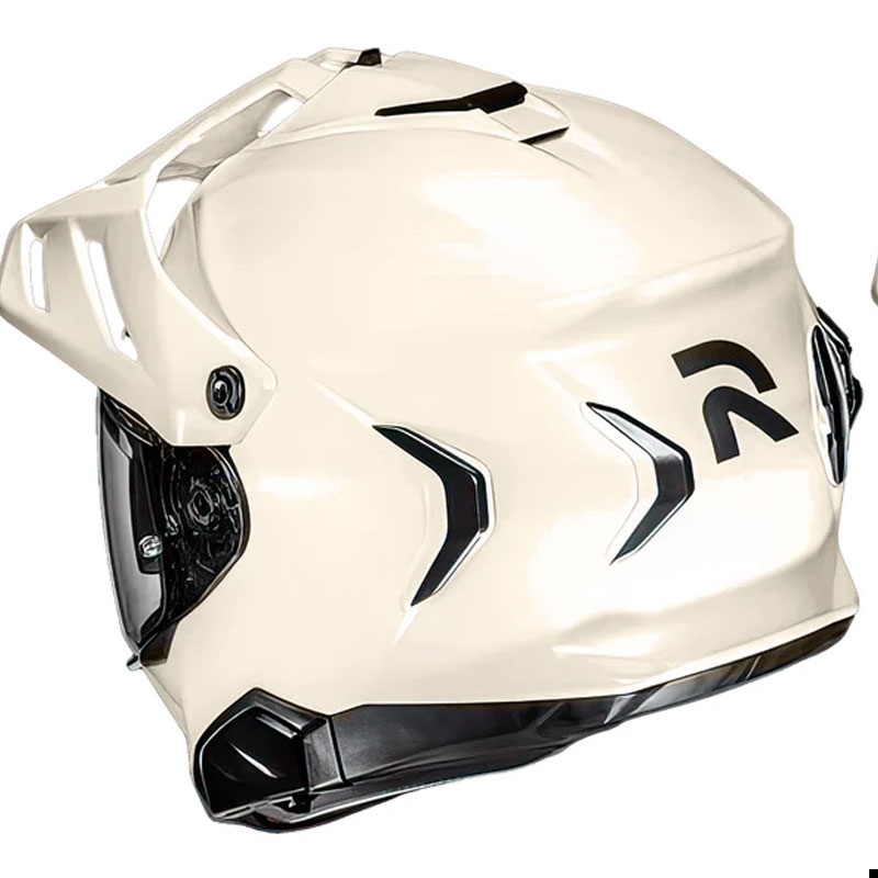 Enduro-moottoripyöräilykypärä HJC RPHA 60 Solid Semi hiekka beige
