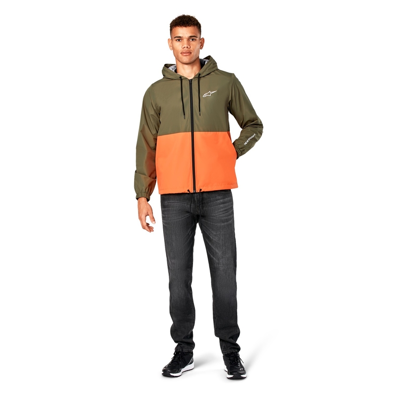 Alpinestars Speeded tuulitakki vihreä-oranssi