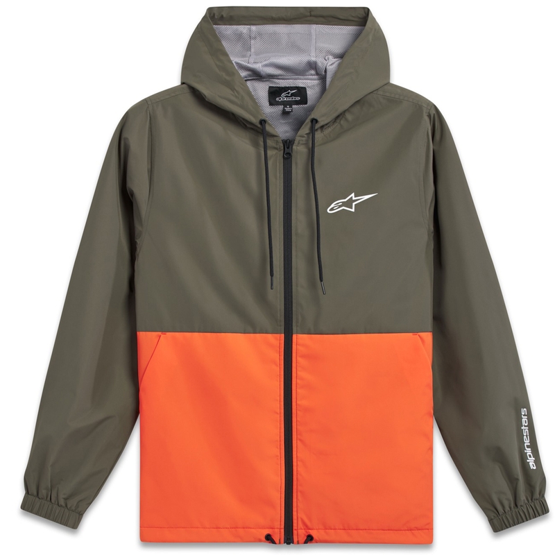 Alpinestars Speeded tuulitakki vihreä-oranssi