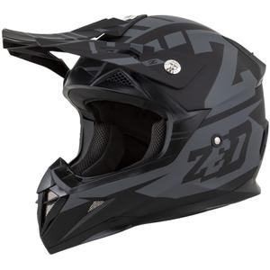 Motocross kypärä moottoripyörälle ZED X1.9 Targa matta harmaa-musta