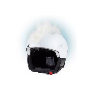 Crazy Ears kypäräkorvat Musta Valkoinen