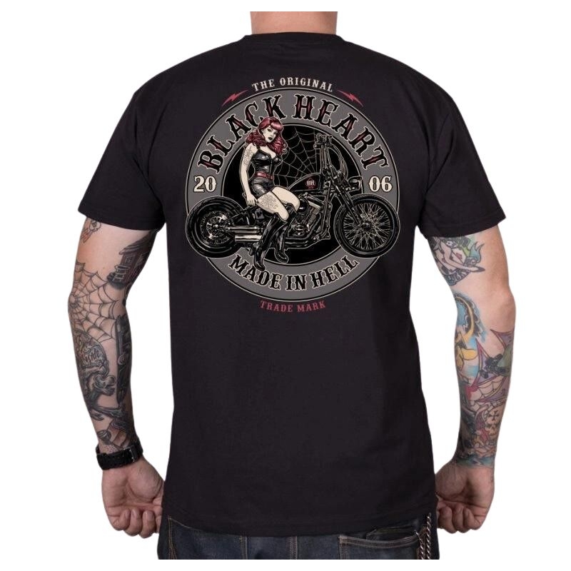 T-paita Black Heart Ember musta