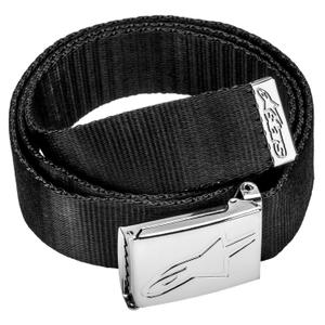 Alpinestars Ageless Web Belt musta kromisoljella varustettuna