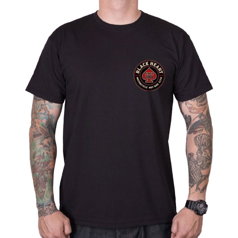 T-paita Black Heart Air Fighter musta